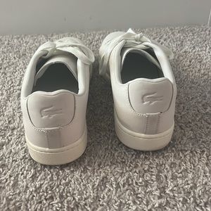 Lacoste white sneakers